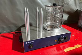 Hot Dog Maschine mit 4 Brötchenwärmer